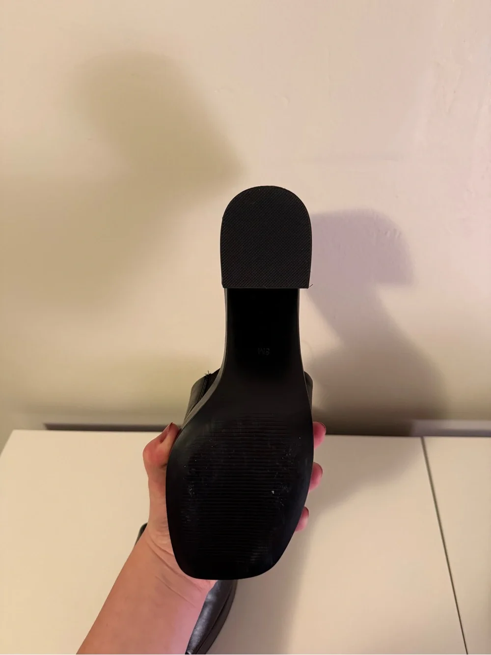 Steve Madden Black Platform Heels